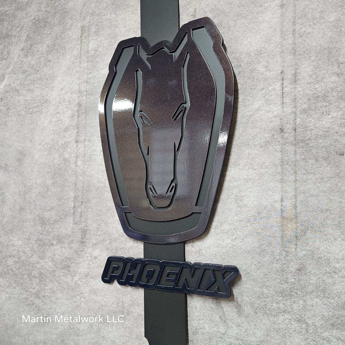 Darkhorse mustang 5.0 Custom hood prop