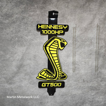 Custom Shelby GT500 Mustang Hood Prop