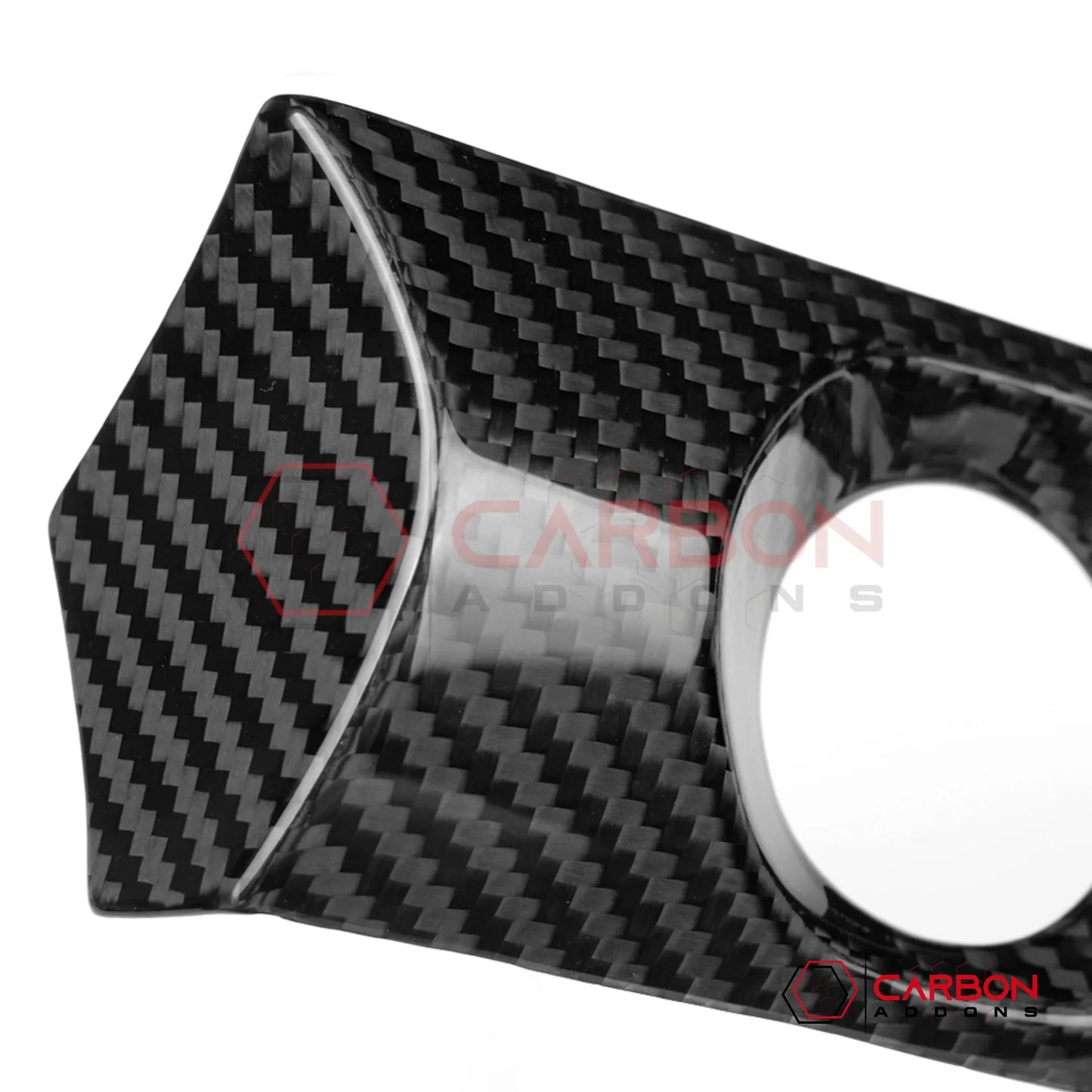 2026+ C8 Corvette Carbon Fiber Infotainment Lower Dash Trim Covers