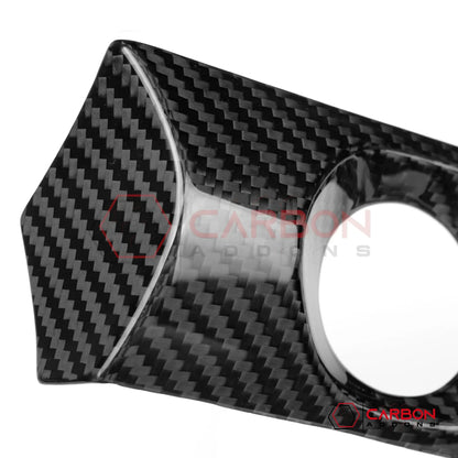 2026+ C8 Corvette Carbon Fiber Infotainment Lower Dash Trim Covers