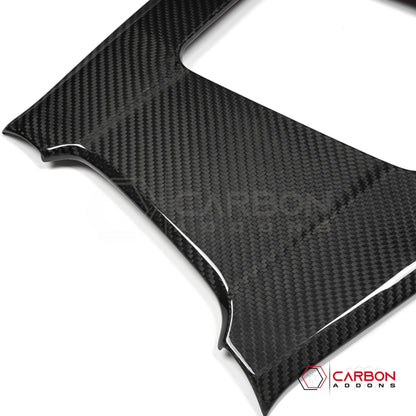 2026+ C8 Corvette Real Carbon Fiber HUD Head-Up Display Trim Surround Cover | 2LT & Higher