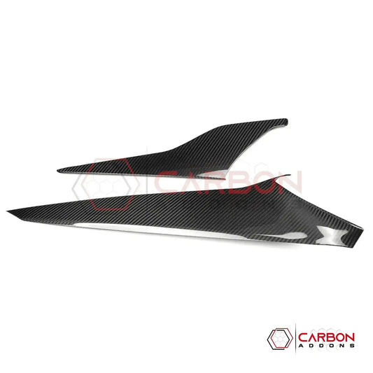 2026+ Chevrolet C8 Corvette Carbon Fiber Center Console Side Trim Covers