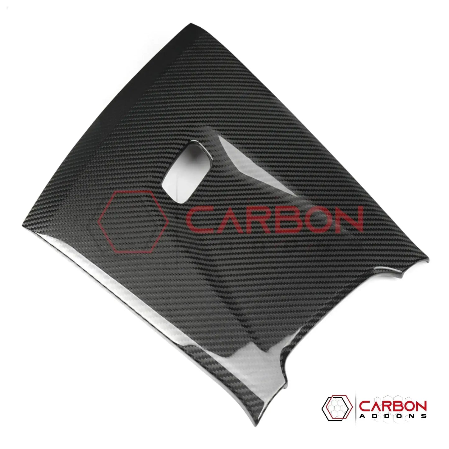 2026+ C8 Corvette Carbon Fiber HUD Cover – Upper Dash (1LT)