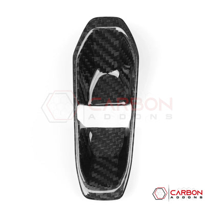 2026+ C8 Corvette Gear Selector Inner Frame Real Carbon Fiber Trim Cover