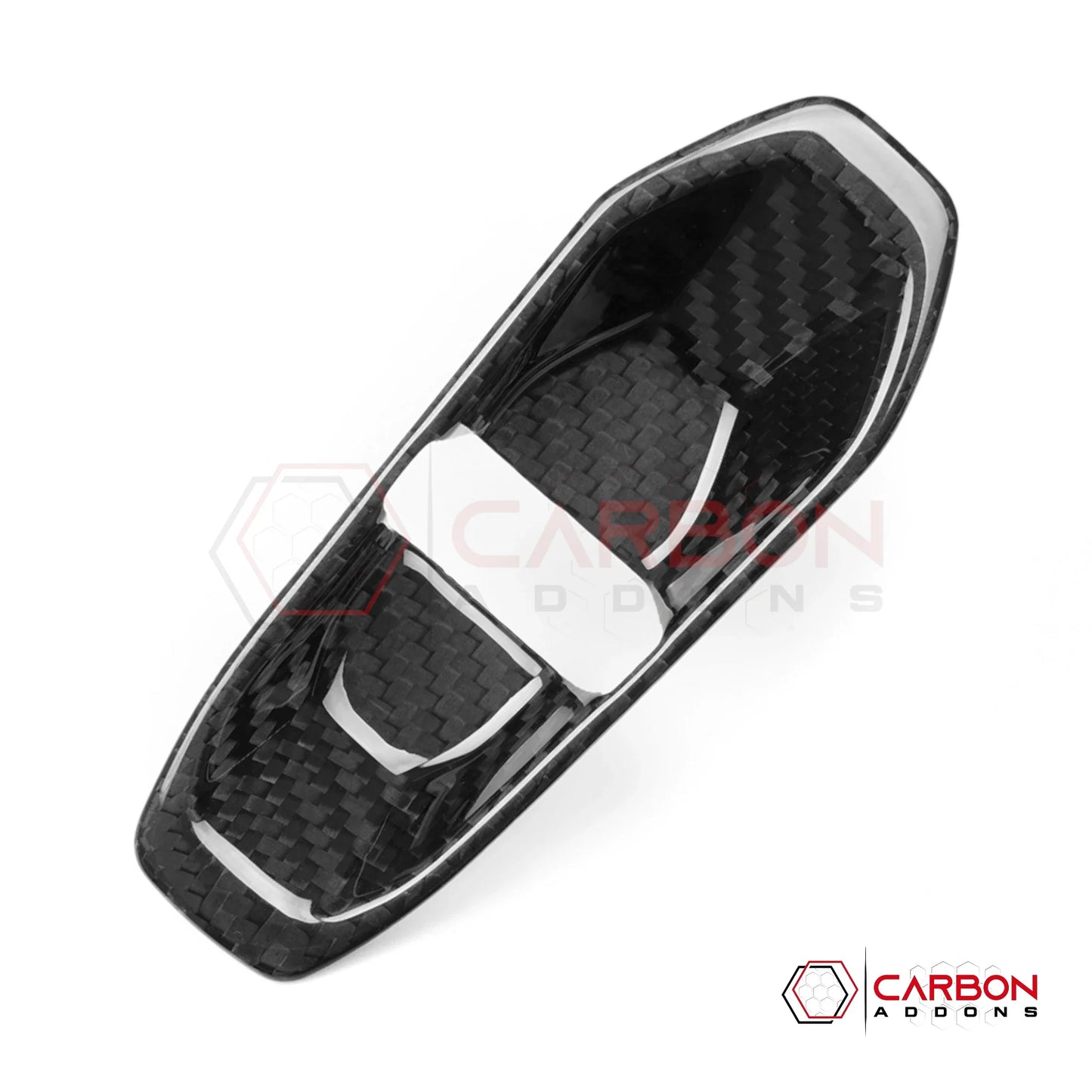 2026+ C8 Corvette Gear Selector Inner Frame Real Carbon Fiber Trim Cover