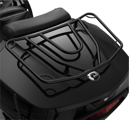 SHOW CHROME Tour Trunk Luggage Rack - Satin Black 41-355BK