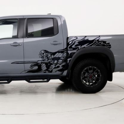 Samurai Warrior Graphic Car Decal Sticker. #6933