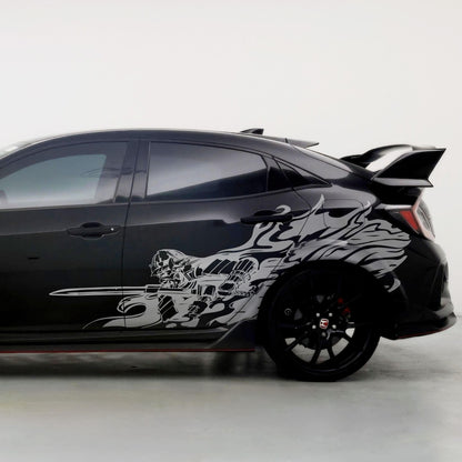 Samurai Warrior Graphic Car Decal Sticker. #6933