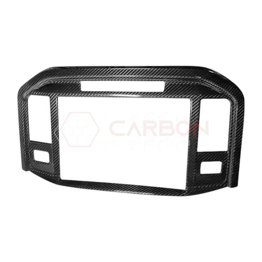 Real Carbon Fiber Infotainment Screen Trim Cover for 2021+ Ford F-150