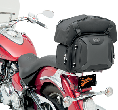 SADDLEMEN FTB2500 Sport Sissy Bar and Combo Bag 3515-0141