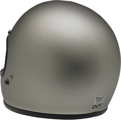 BILTWELL Gringo Helmet - Flat Titanium - XS 1002-203-101