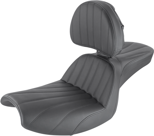 SADDLEMEN Step Up Seat - Lattice Stitched - Jessup - With Backrest JJ88209BR