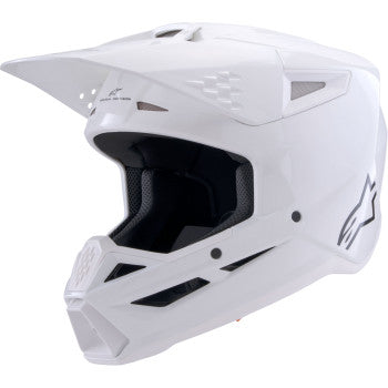 ALPINESTARS SM3 Helmet - Solid - Gloss White - XS 8300326-2180-XS
