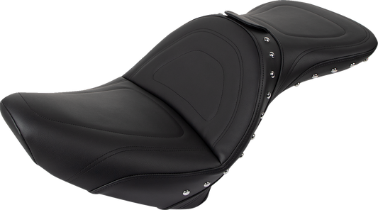 SADDLEMEN Explorer Special Studded Seat - Backrest - Softail 8802J