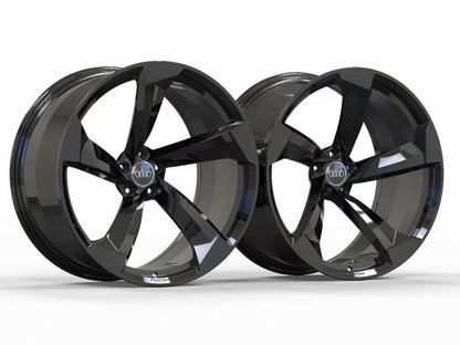 Forged Audi "Q8 E-Tron" Rotor Style Wheels