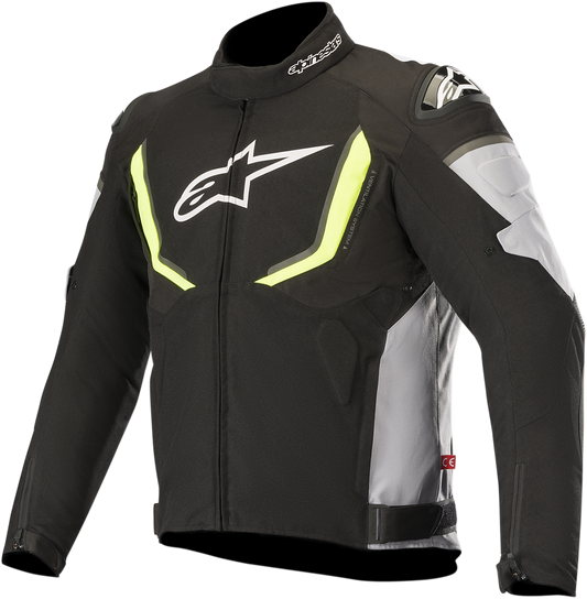 ALPINESTARS T-GP R v2 Jacket - Black/Gray/Yellow- XL 3205619-175-XL