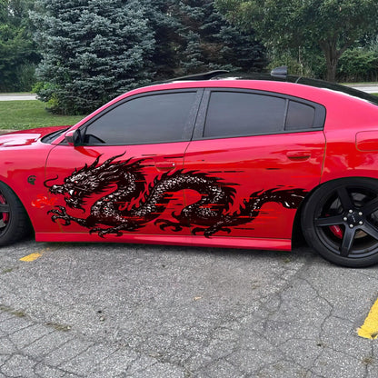 Dragon Graphic Decal Sticker for Car / Truck. Universal Fit. #6997