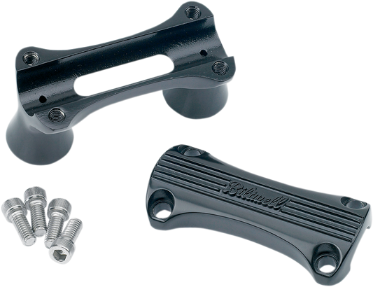 BILTWELL Risers - Thunder - 2" - Black 6402-201-02