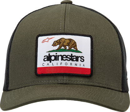 ALPINESTARS Cali 2.0 Hat - Military/Black - One Size 1212810506910OS