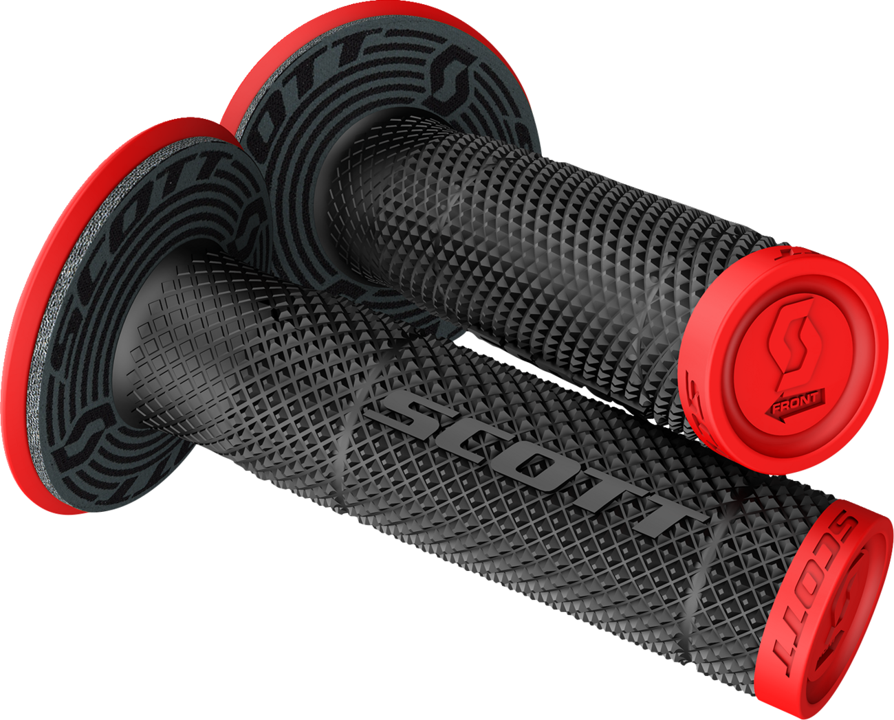 SCOTT Grips - SX II - Red/Black 219624-4959