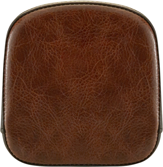 SADDLEMEN Tall Sissy Bar Pad - Lariat - Distressed - Brown - FL '99-'23 40741