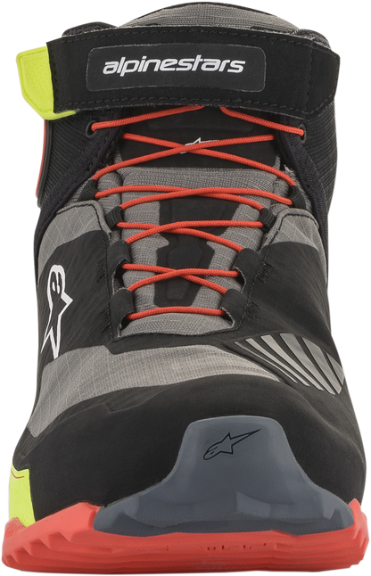 ALPINESTARS CR-X Drystar® Shoes - Black/Red/Yellow Fluorescent - US 9 261182015389