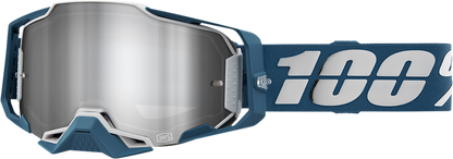 100% Armega Goggles - Albar - Flash Silver 50005-00005
