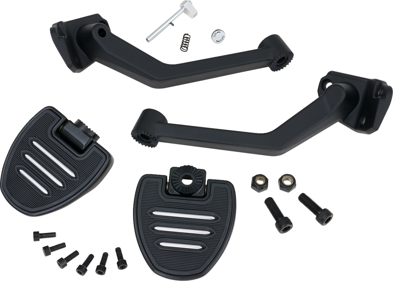 SHOW CHROME Adjustable Passenger Boards 41-413BK