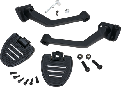 SHOW CHROME Adjustable Passenger Boards 41-413BK