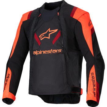 ALPINESTARS T-Stunt Air Jacket - Black/Red Fluo/Dark Red - XL 3301825-1365-XL