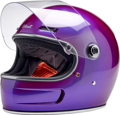 BILTWELL Gringo SV Helmet - Metallic Grape - Medium 1006-339-503
