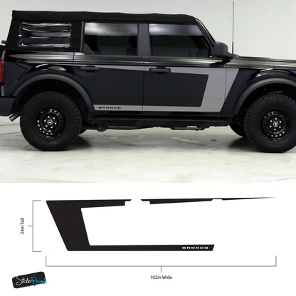 Graphic Decal for Ford Bronco. #6995