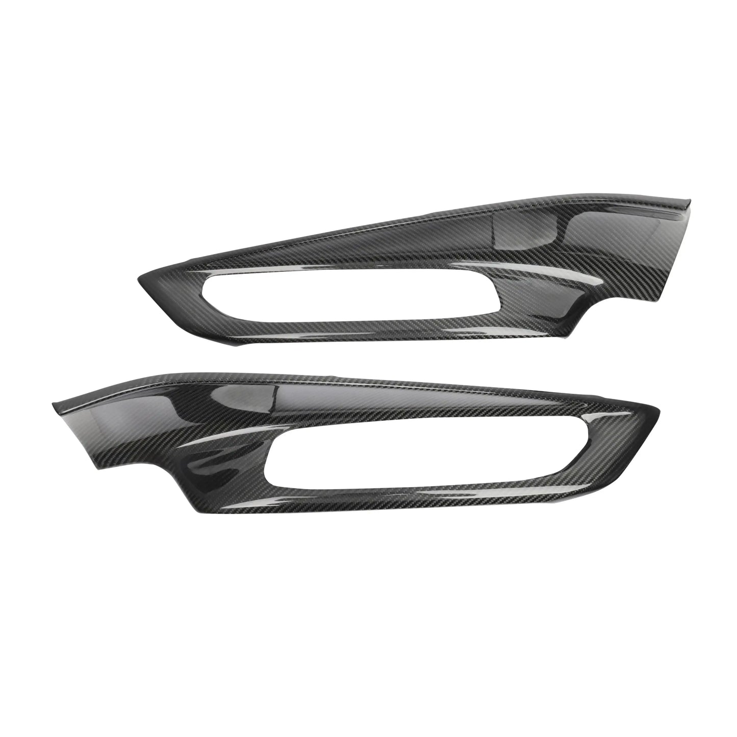 C8 Corvette Real Carbon Fiber Window Switch Outer Trim Panel Frame Covers | Interior Upgrade (2020–2025)