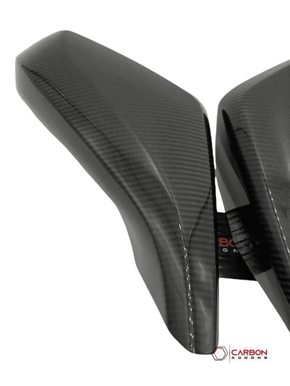 [2pcs Set] Carbon Fiber Mirror Cover for Chevy Camaro 2010-2015