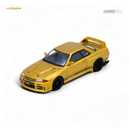 (Pre-Order) INNO64 TOP SECRET BNR32 GT-R - 650R Gold 1:64