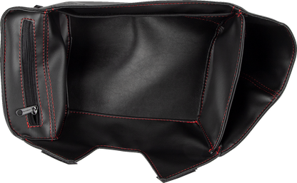 SHOW CHROME Glove Box Organizer - Red H44-8RED