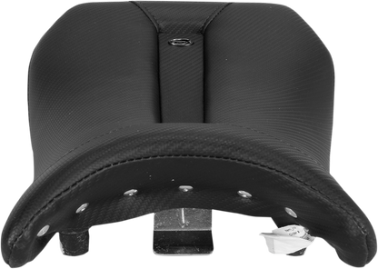 SADDLEMEN Gel Channel Track Carbon Fiber Sport Seat - Black - S1000RR 0810-BM20