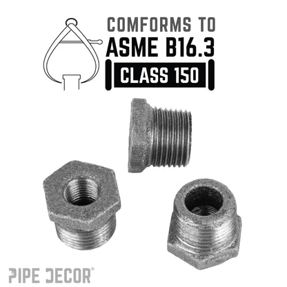 3/8 in. x 1/4 in. Black Bushing