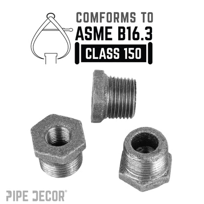 3/8 in. x 1/4 in. Black Bushing