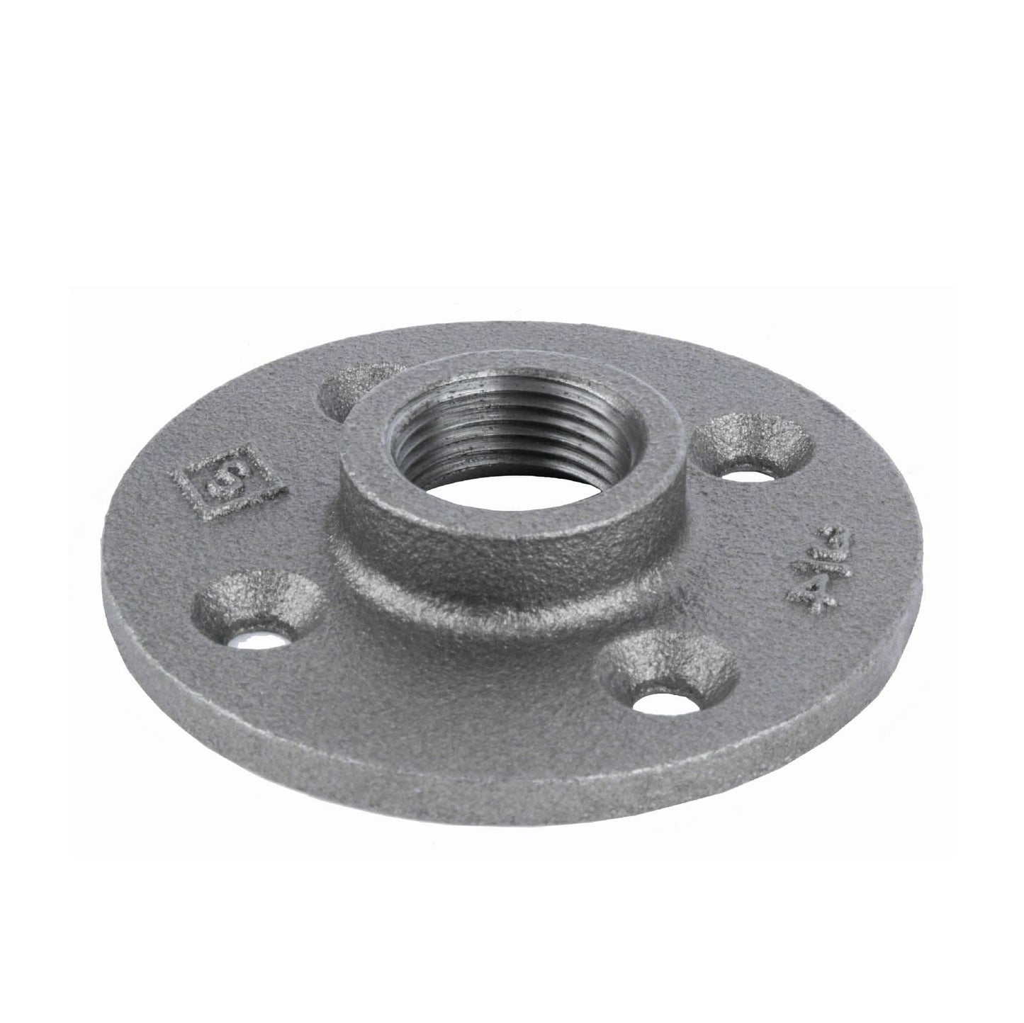 3/4 in. Black Floor Flange