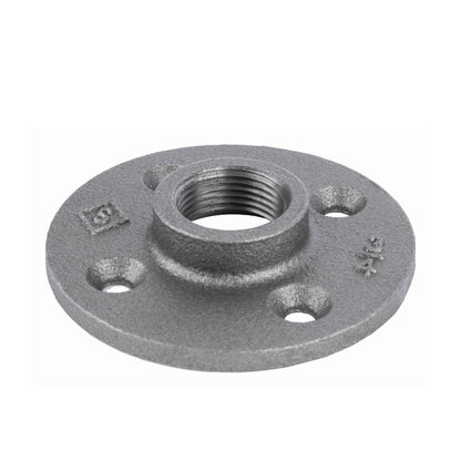 3/4 in. Black Floor Flange