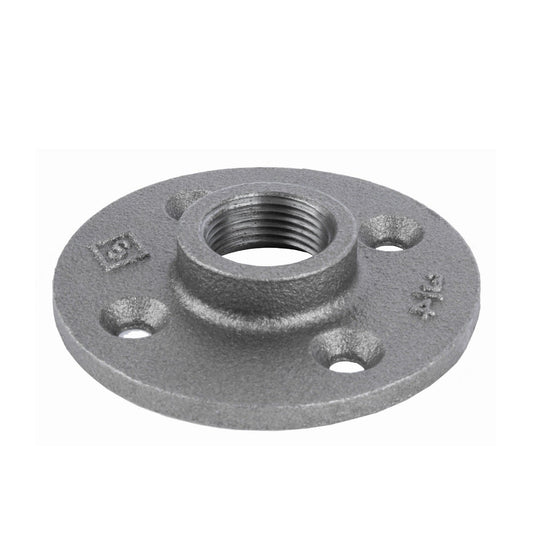 3/4 in. Black Floor Flange
