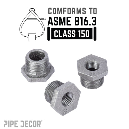 3/4 in. x 1/8 in. Black Bushing
