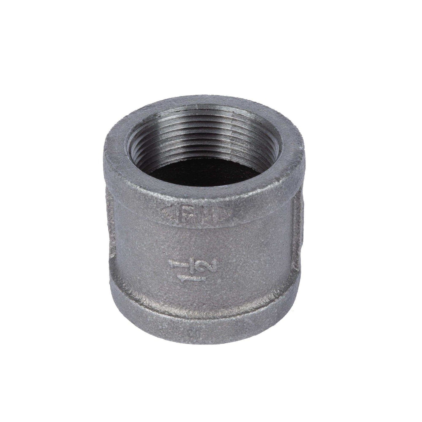1 1/2 in. Black Coupling