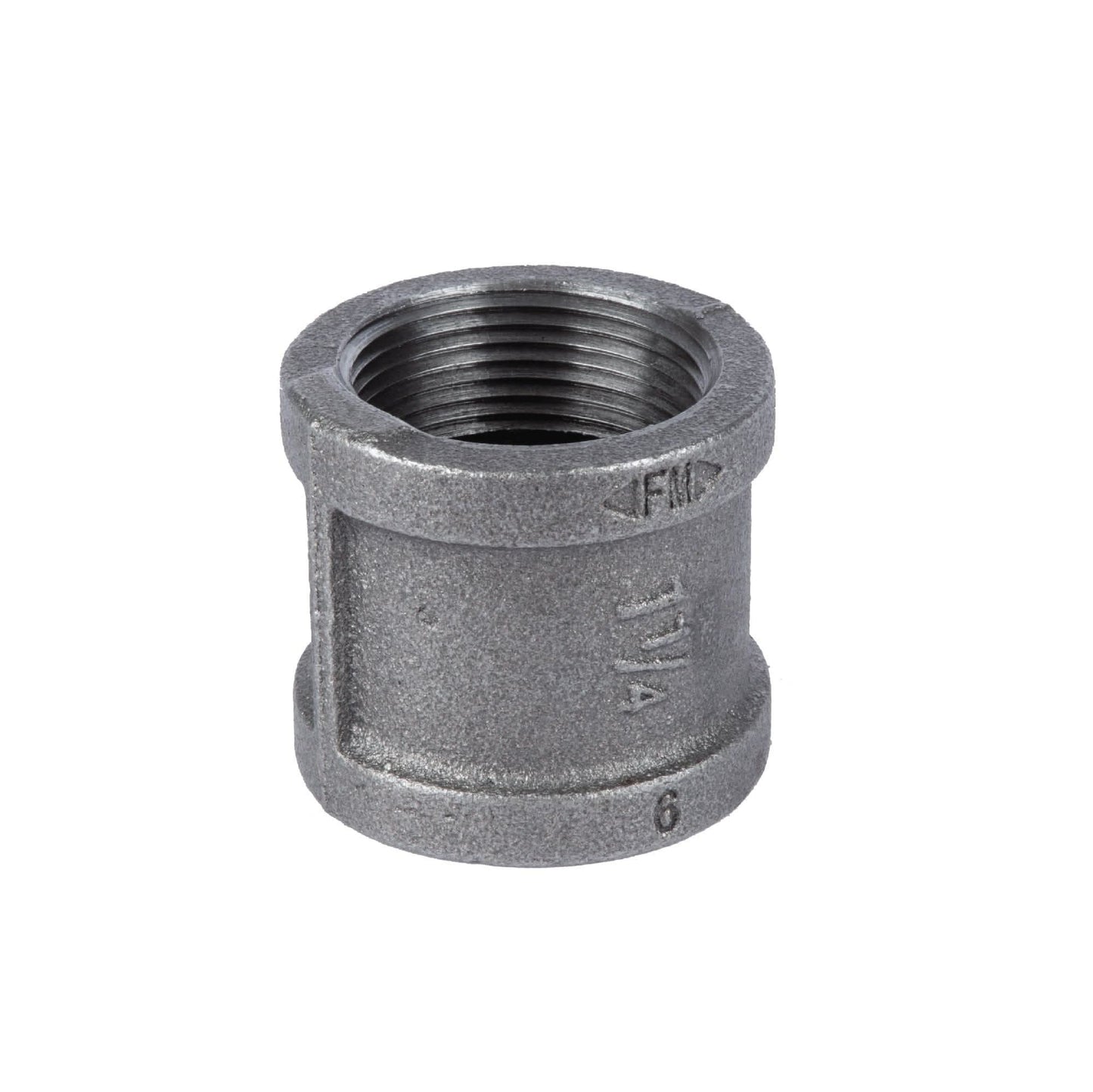 1 1/4 in. Black Coupling