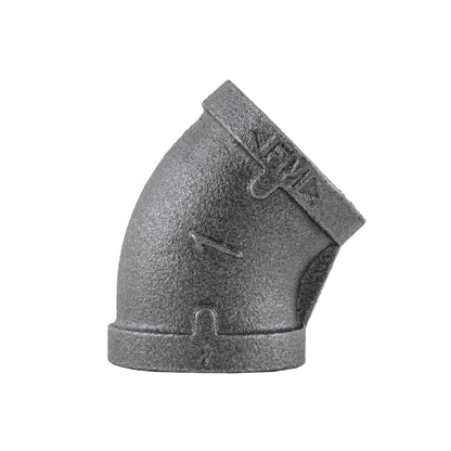1 in. Black 45 Degree Elbow