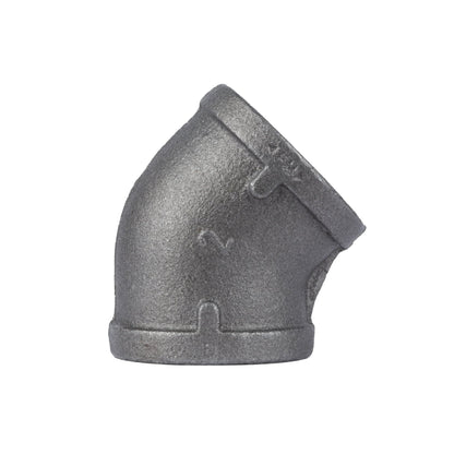2 in. Black 45 Degree Elbow