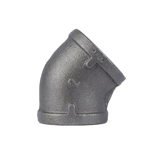 2 in. Black 45 Degree Elbow