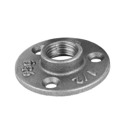 1/2 in. Black Mini Flange