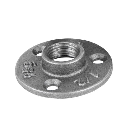 1/2 in. Black Mini Flange